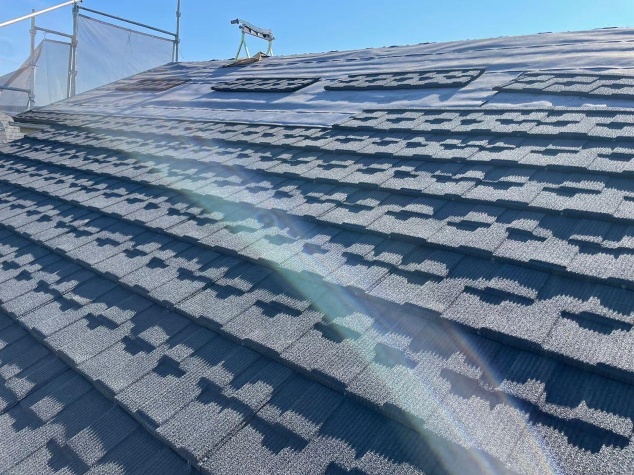 【屋根板金工事】屋根本体施工1