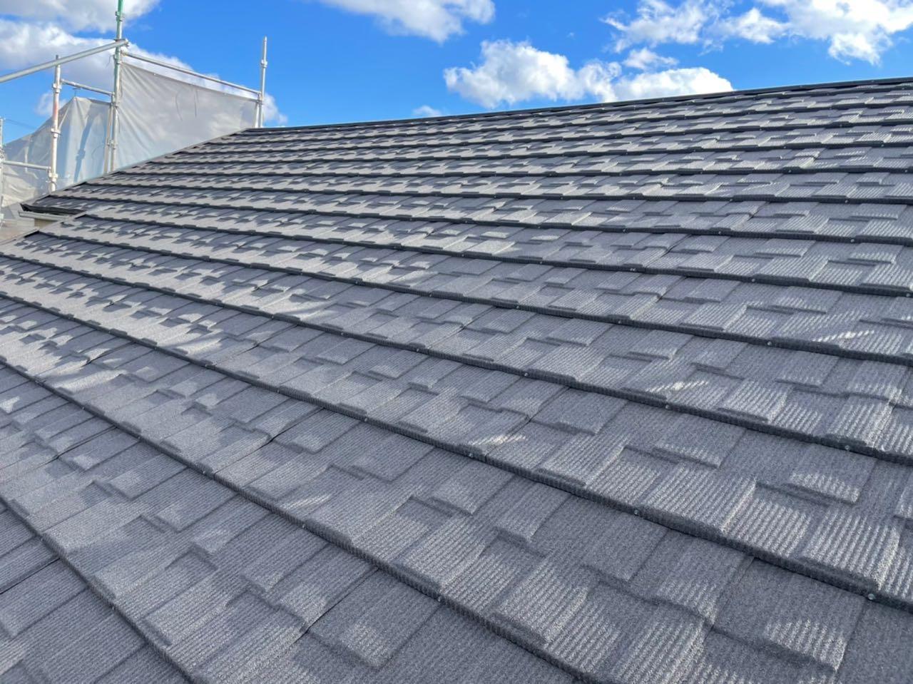 【屋根板金工事】完成全景