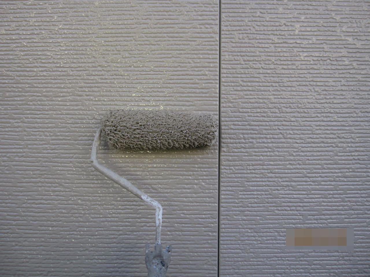 【外壁塗装1】上塗り