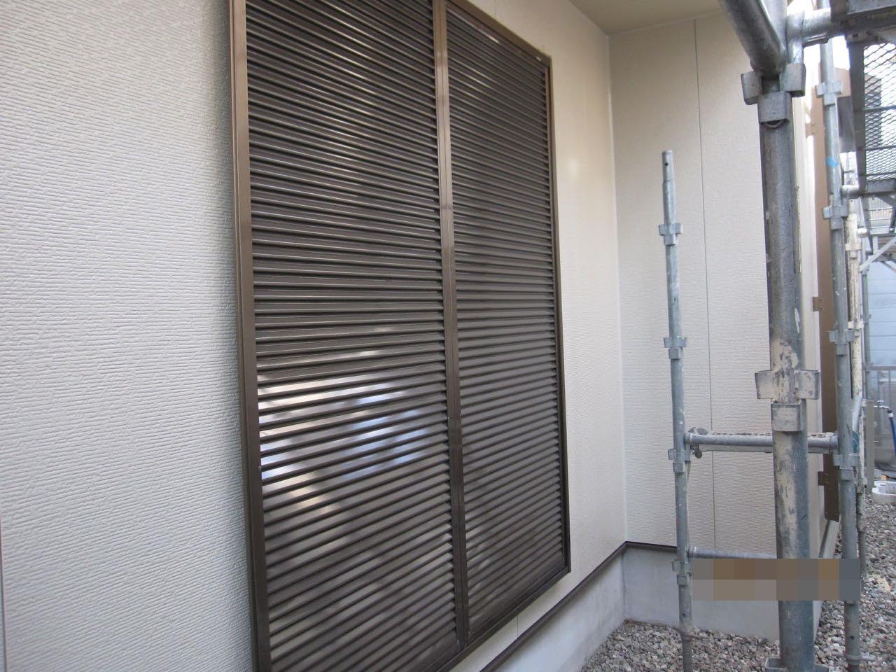 【雨戸塗装】完了