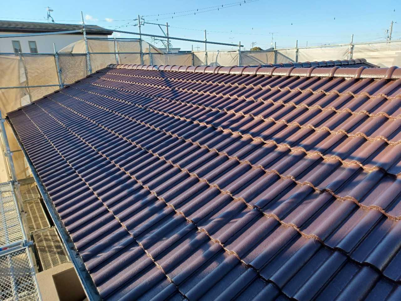 【屋根塗装】完了