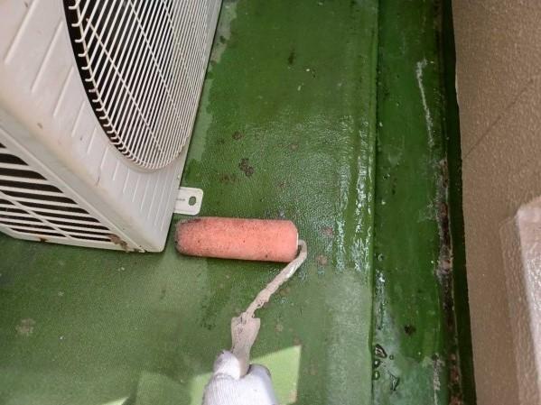 【防水工事】プライマー塗布