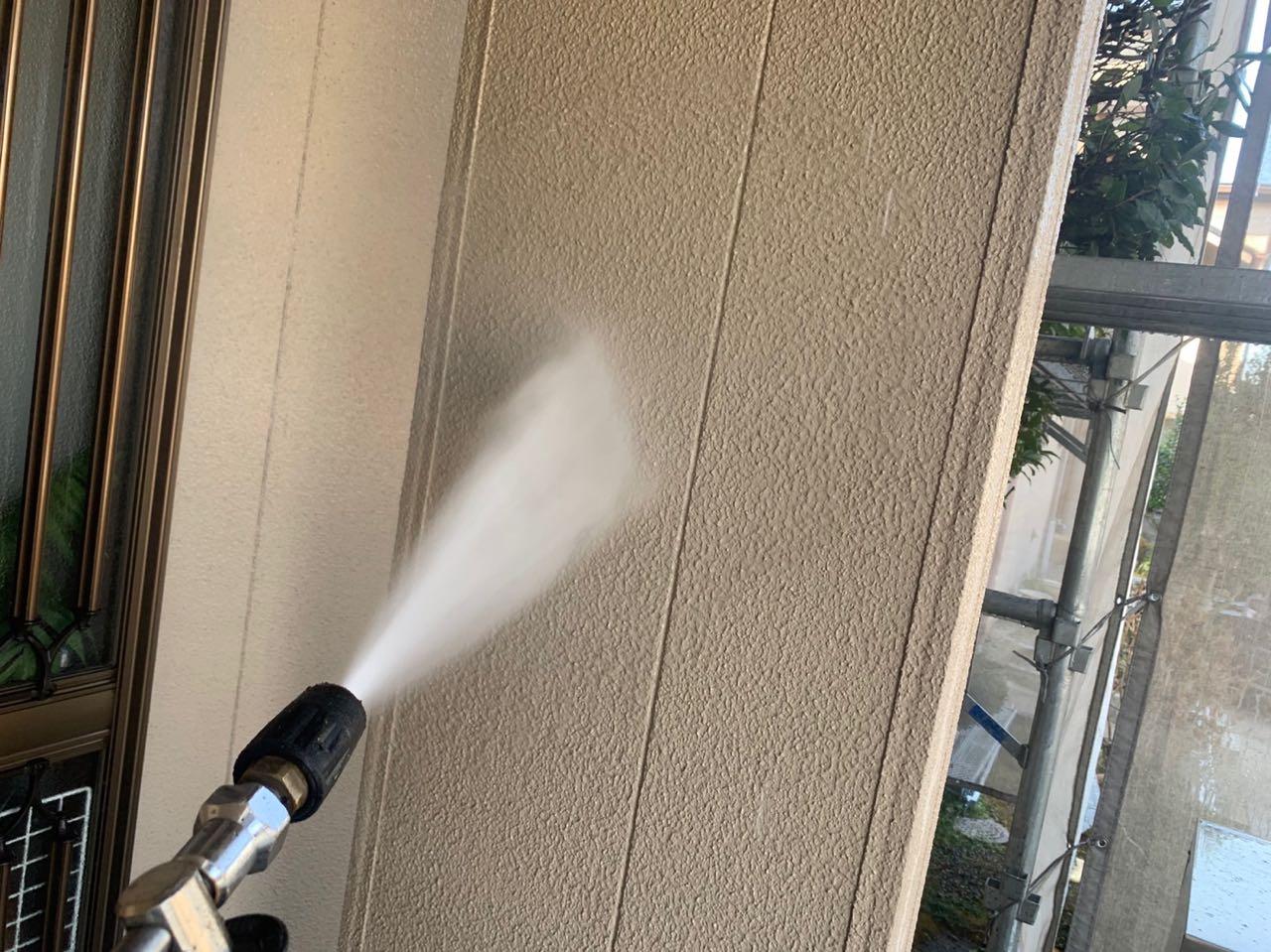 【外壁洗浄】高圧水洗浄