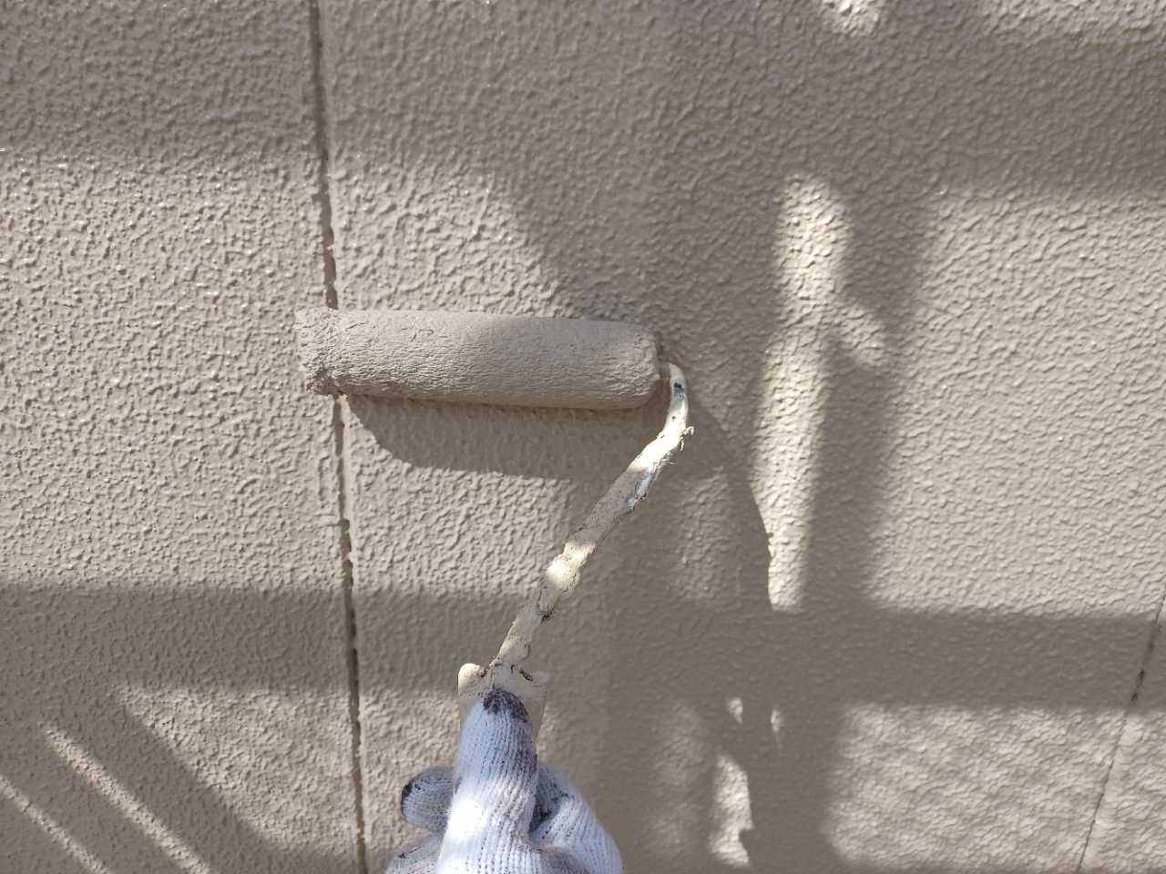 【外壁塗装1】上塗り