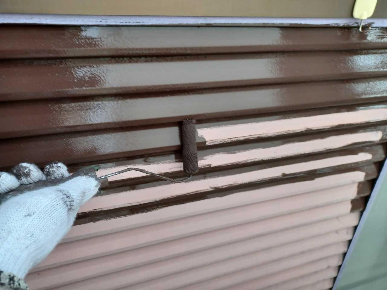 【雨戸塗装】下塗り