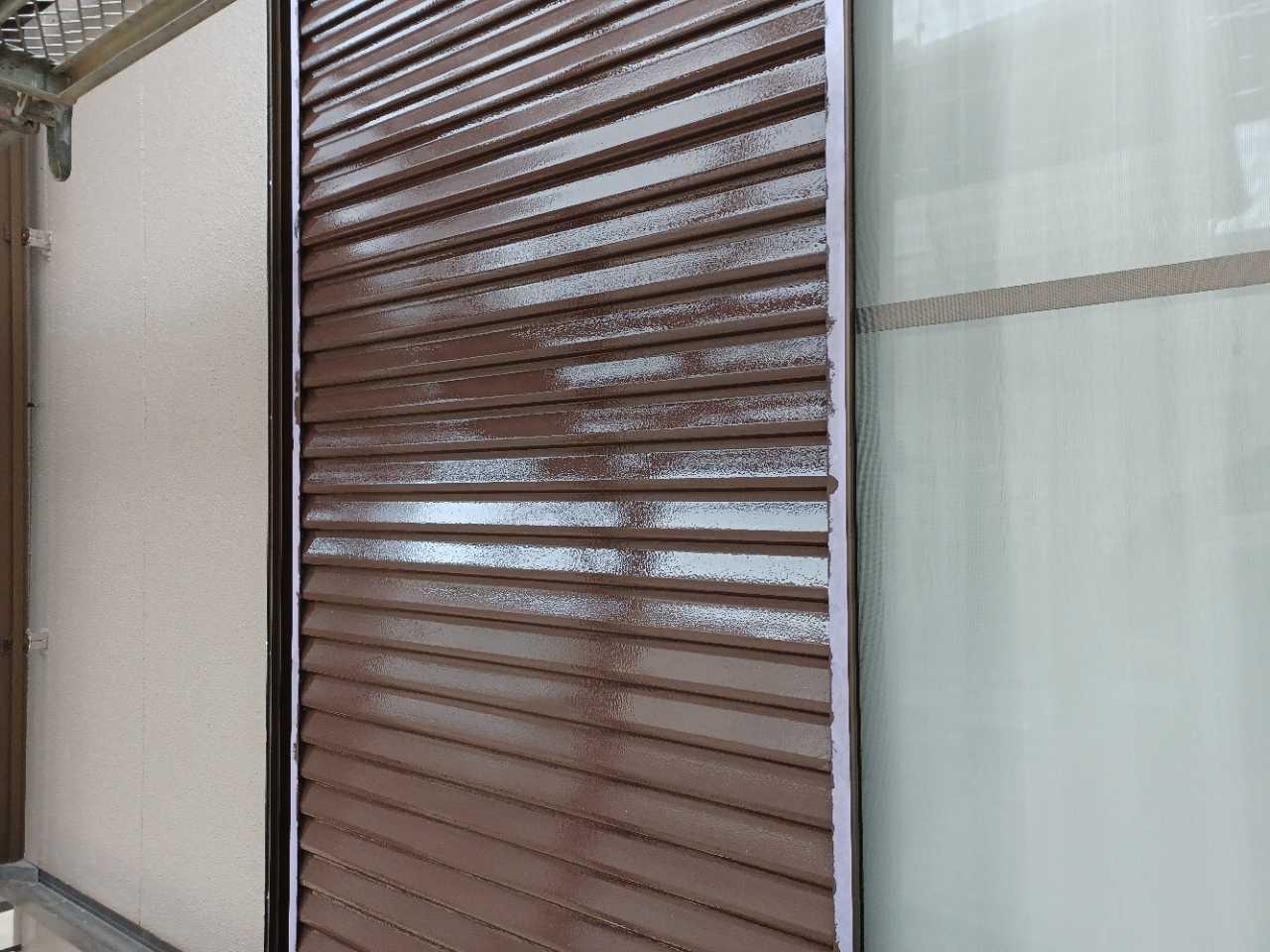 【雨戸塗装】完了