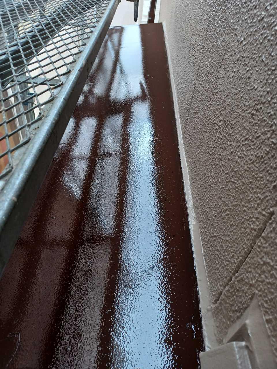 【庇塗装】完了