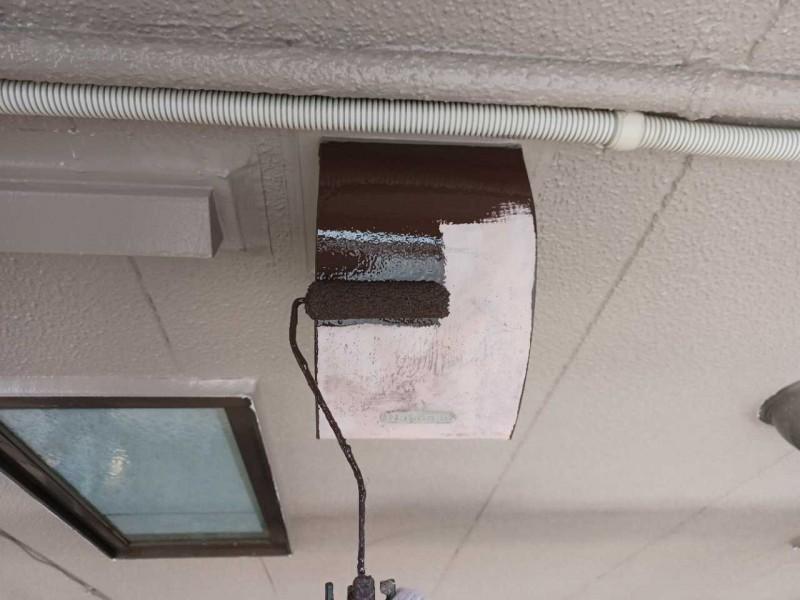 【スリムダクト塗装】下塗り