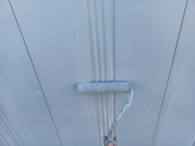 【笠木塗装】下塗り