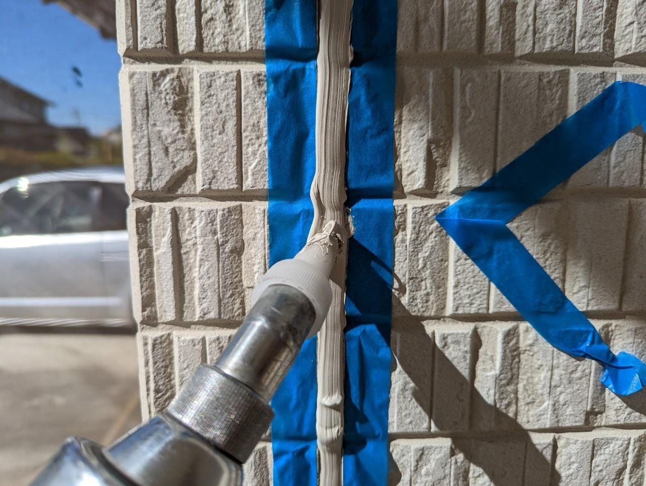 【シーリング工事】コーキング充填