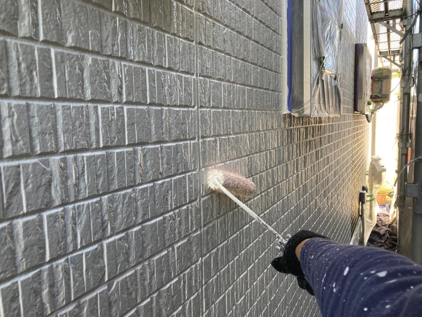【外壁塗装2】上塗り