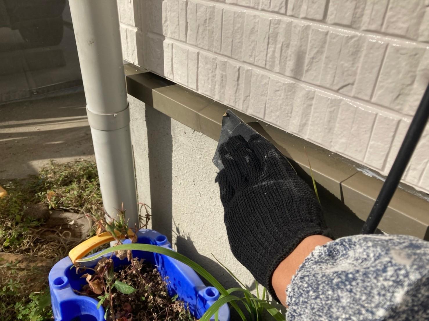 【水切り塗装】ケレン作業