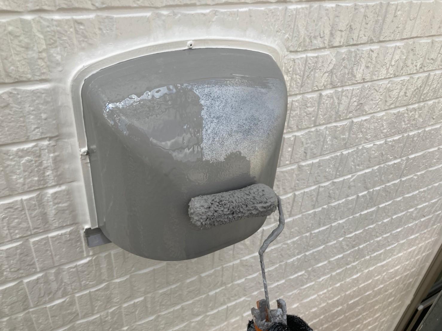 【スリムダクト塗装】下塗り