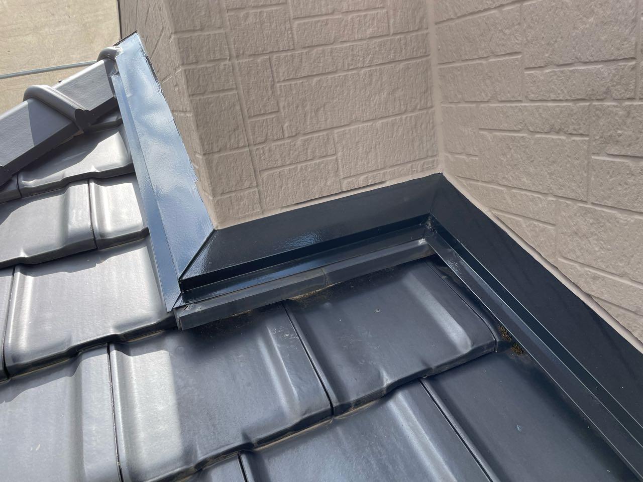 【屋根棟板金塗装】完了