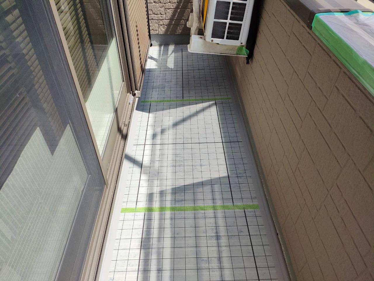 【防水工事】自着シート貼り