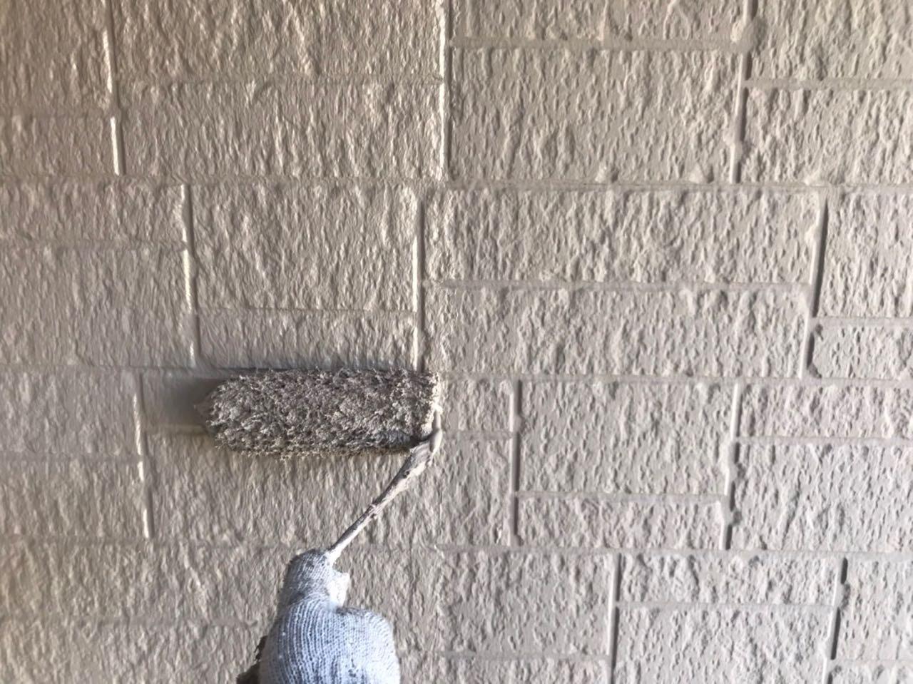 【外壁塗装1】上塗り