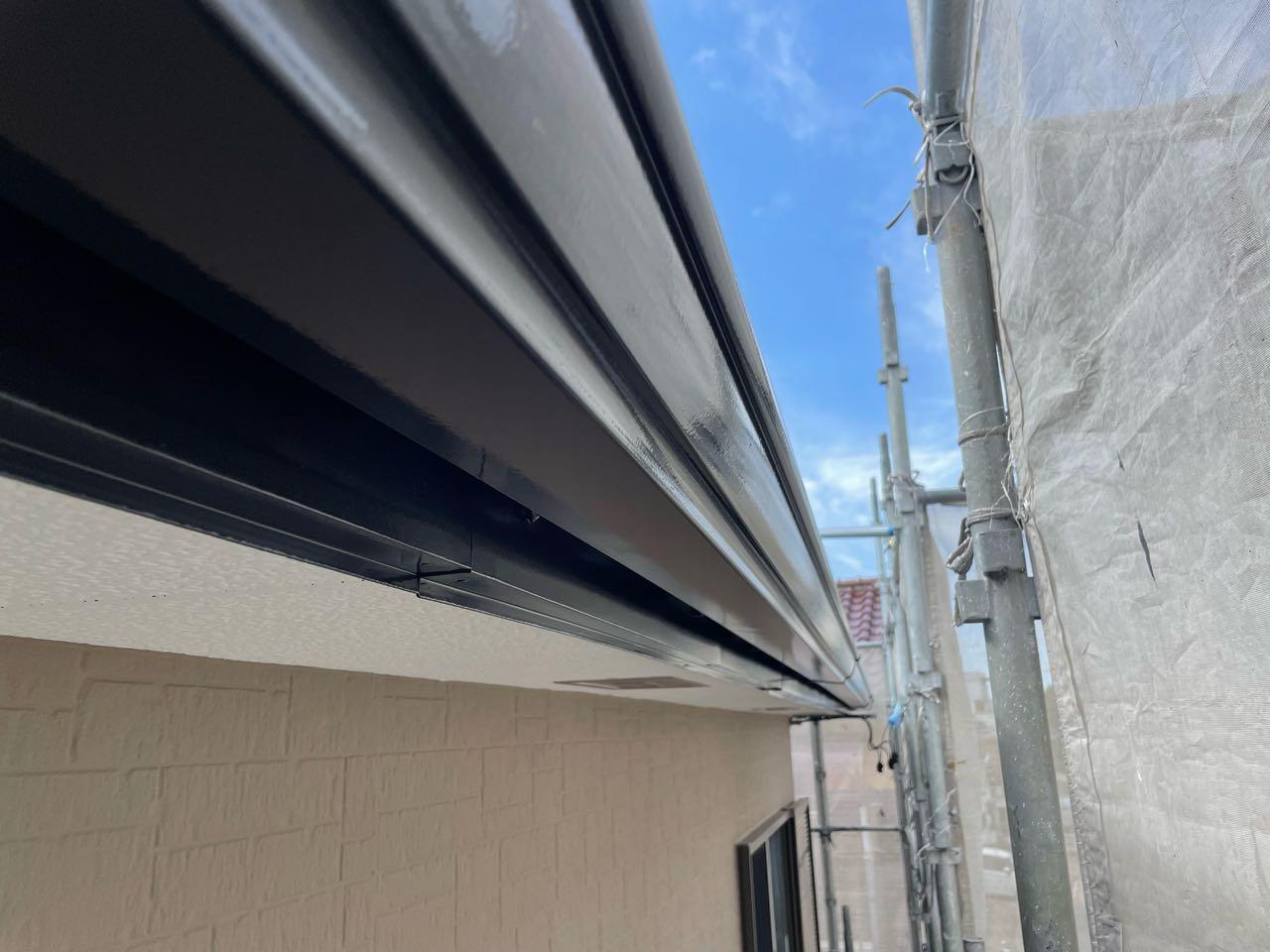 【破風・鼻隠し塗装】完了