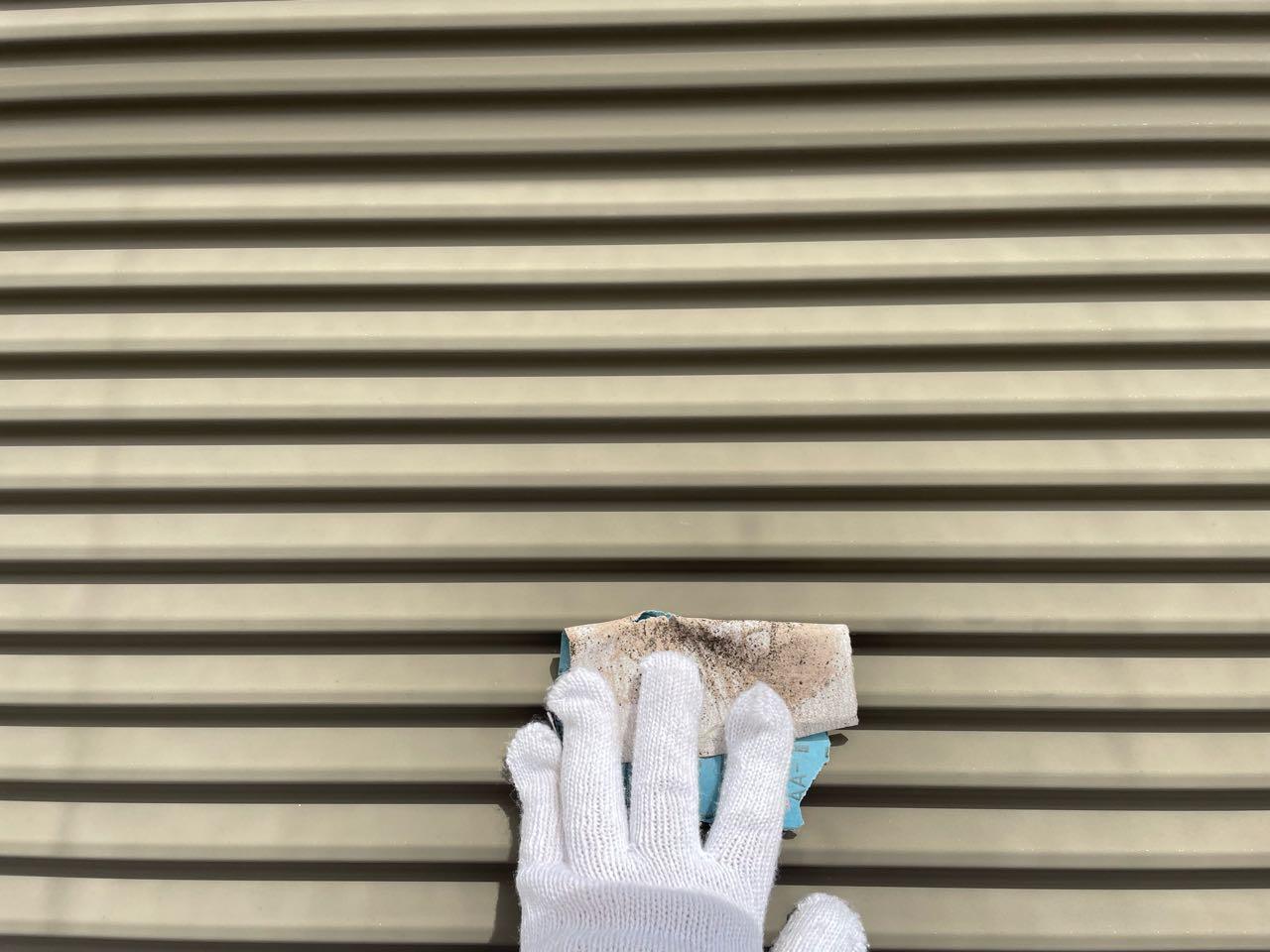 【雨戸塗装】ケレン作業