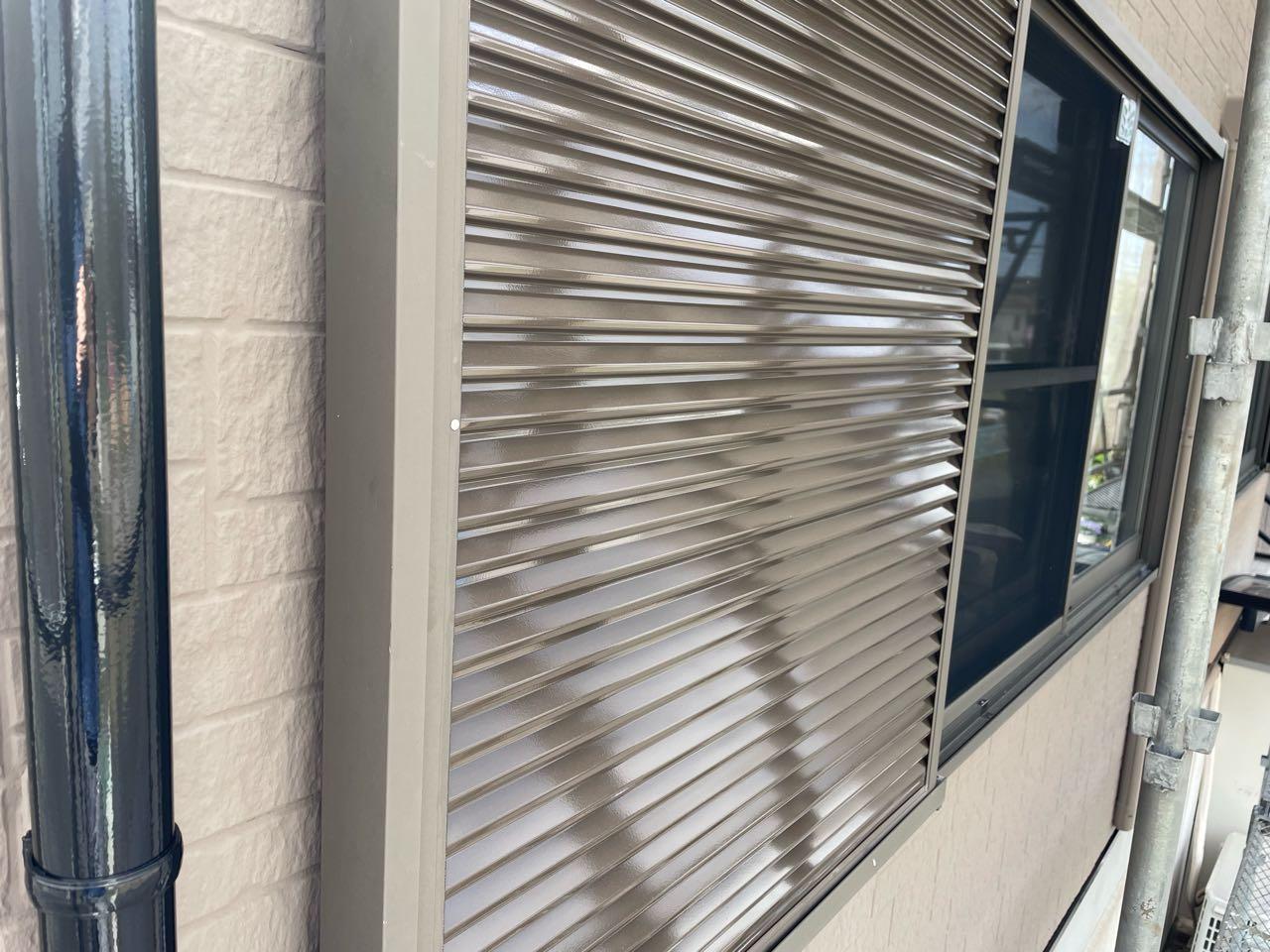 【雨戸塗装】完了