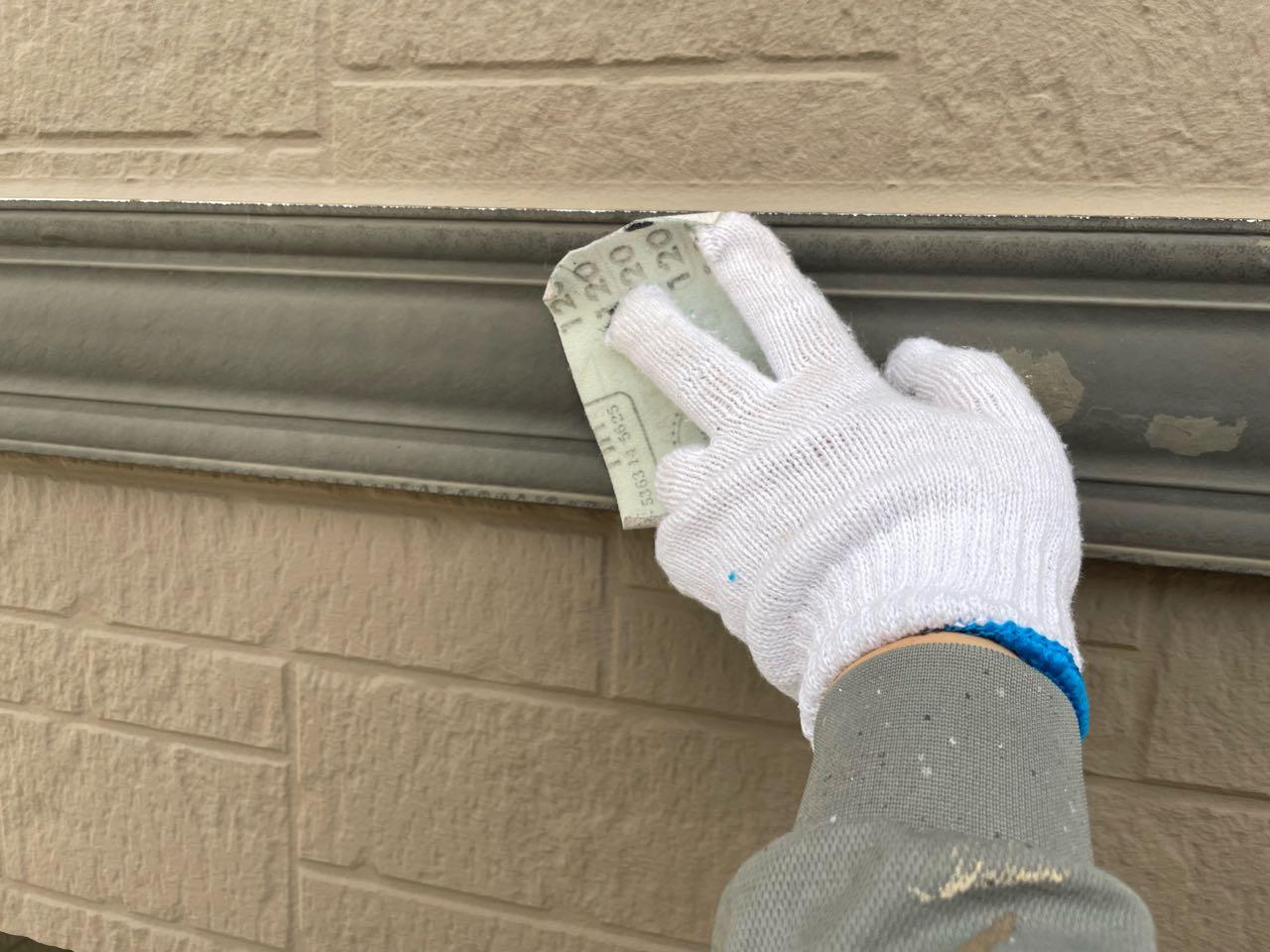 【帯塗装】ケレン作業