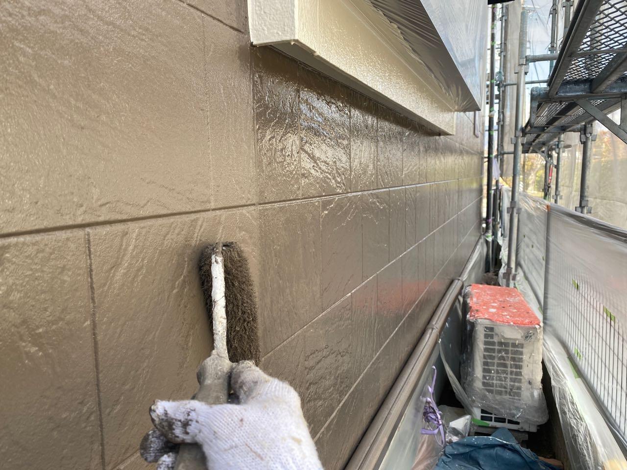 【外壁塗装2】上塗り