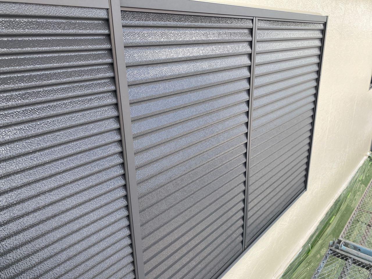 【雨戸塗装】完了