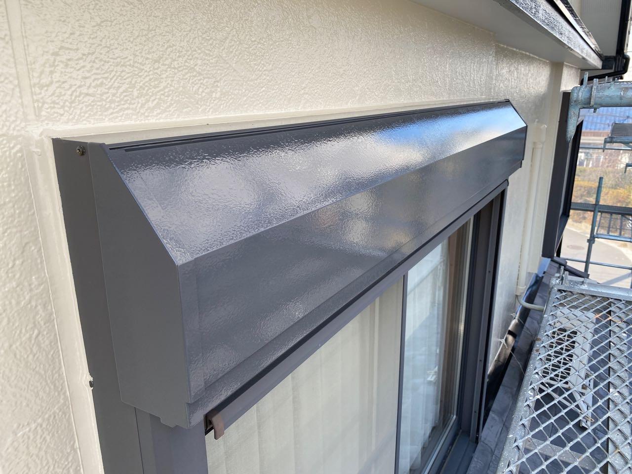 【シャッターボックス塗装】完了