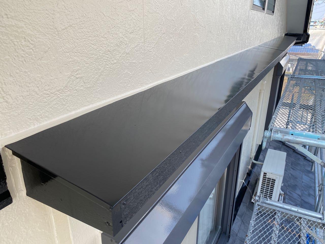 【庇塗装】完了