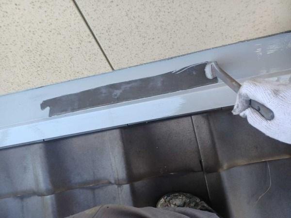 【熨斗板金塗装】仕上げ塗装1回目