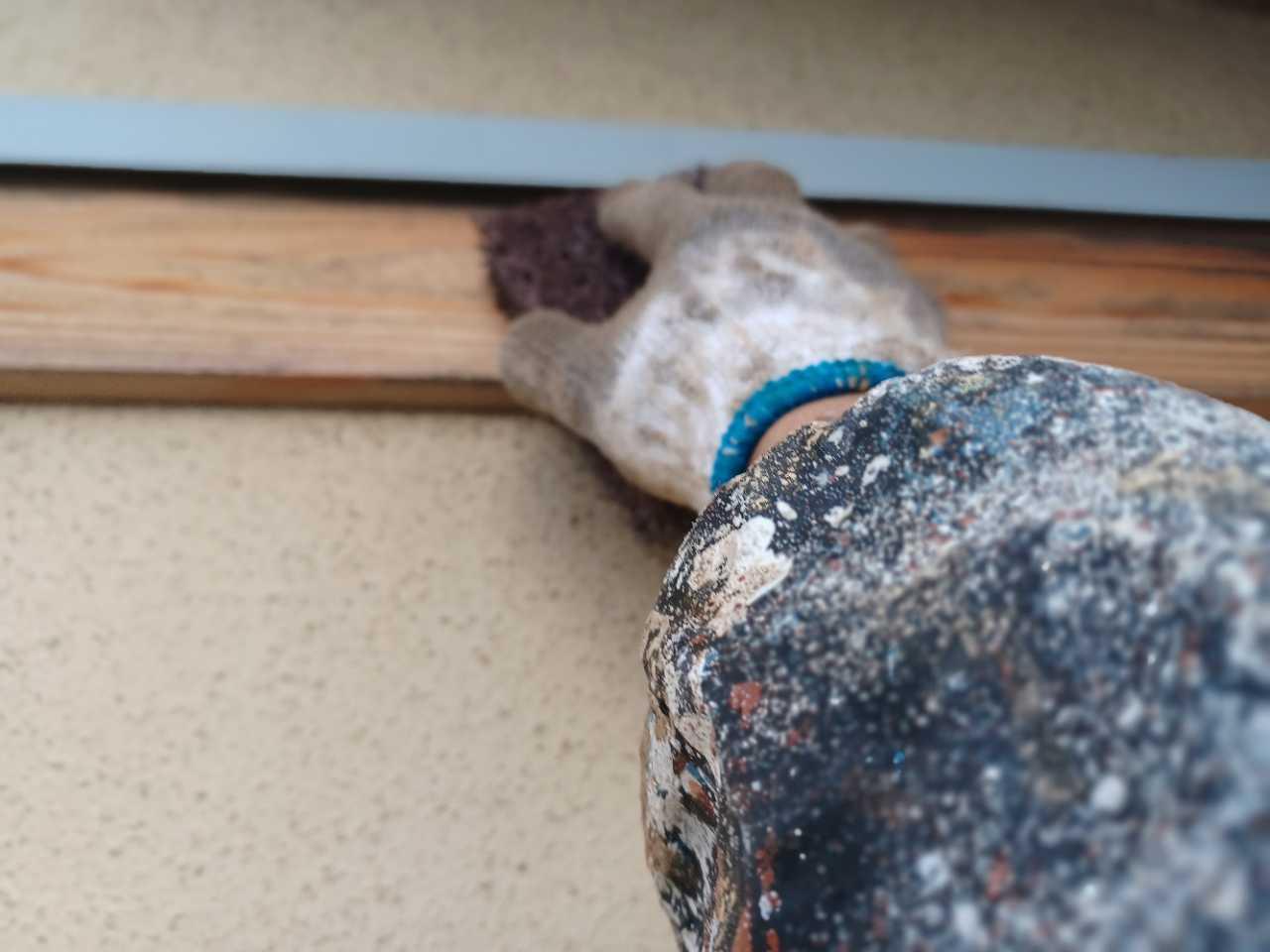 【帯塗装】ケレン作業