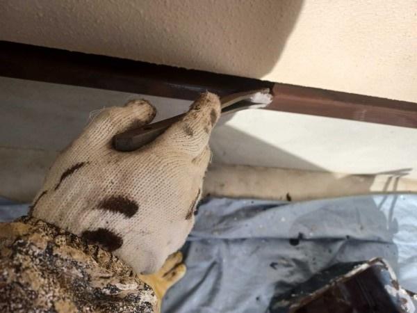 【水切り塗装】上塗り