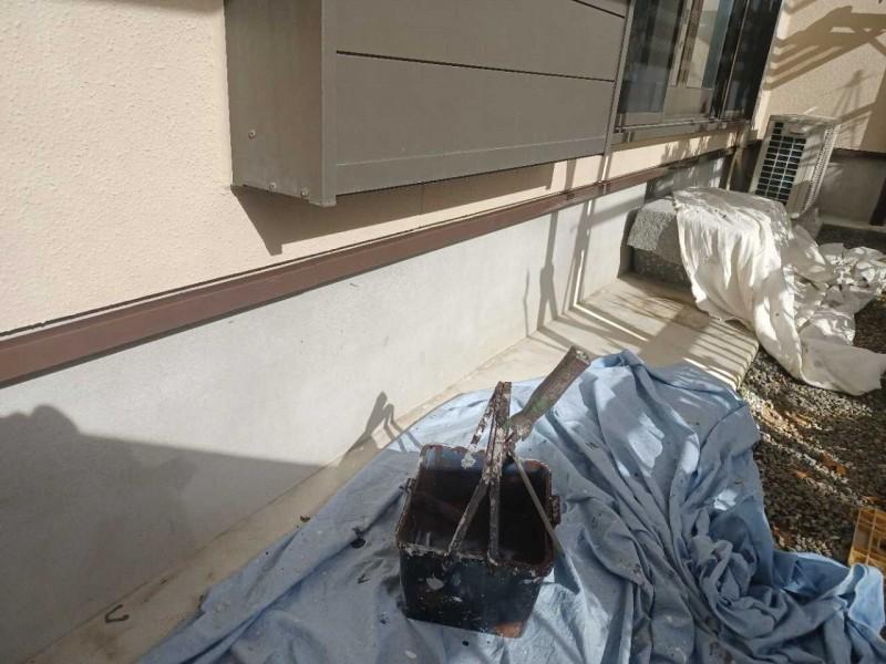 【水切り塗装】完了