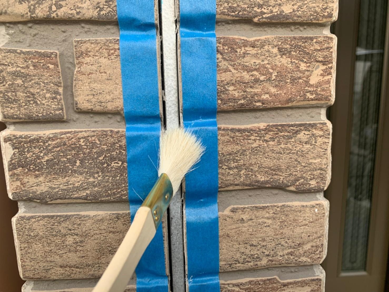 【シーリング工事】プライマー処理