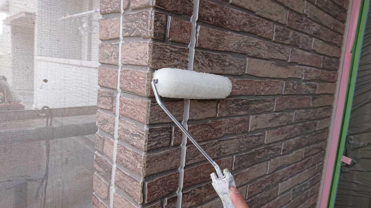 【外壁塗装2】中塗り