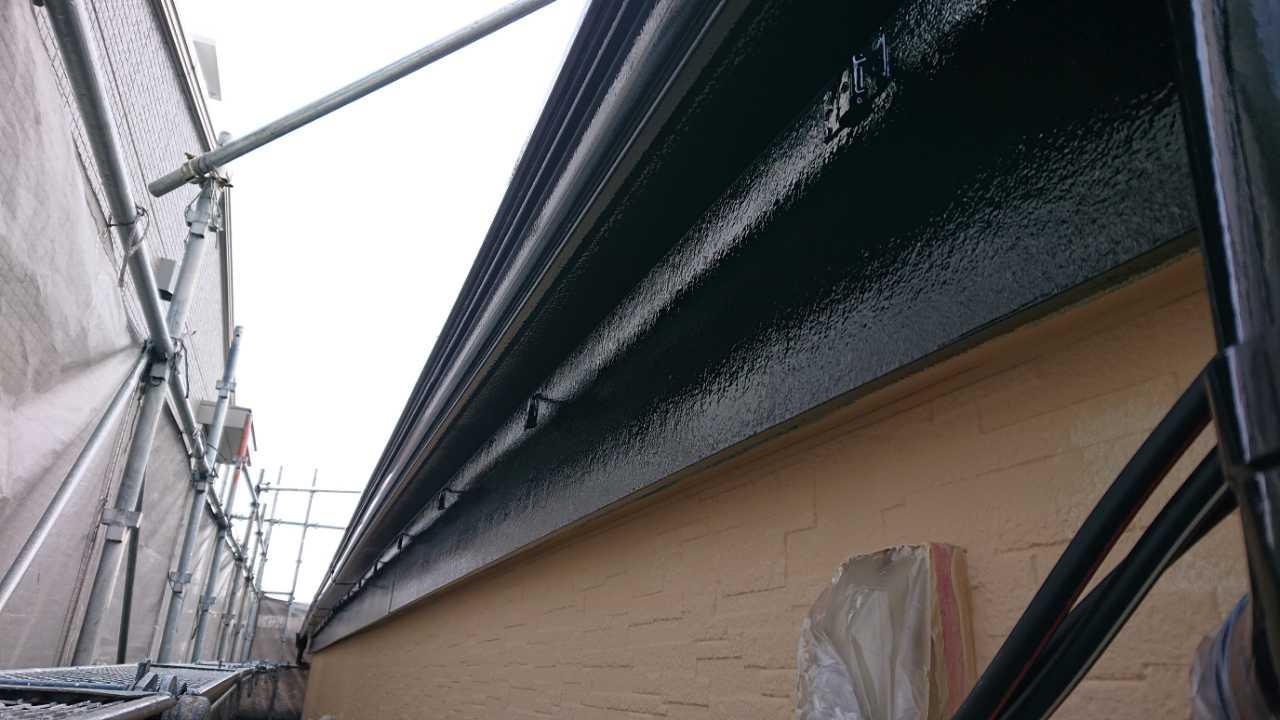 【破風・鼻隠し塗装】完了