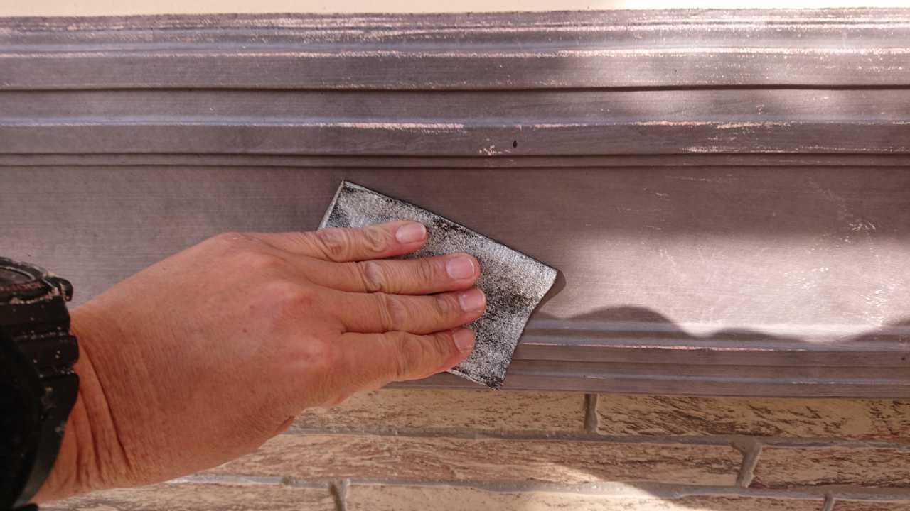 【帯塗装】ケレン作業