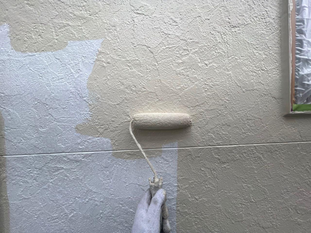 【外壁塗装1】中塗り