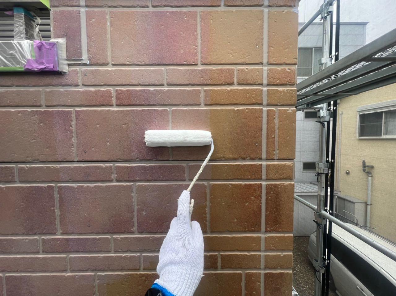 【外壁塗装2】上塗り