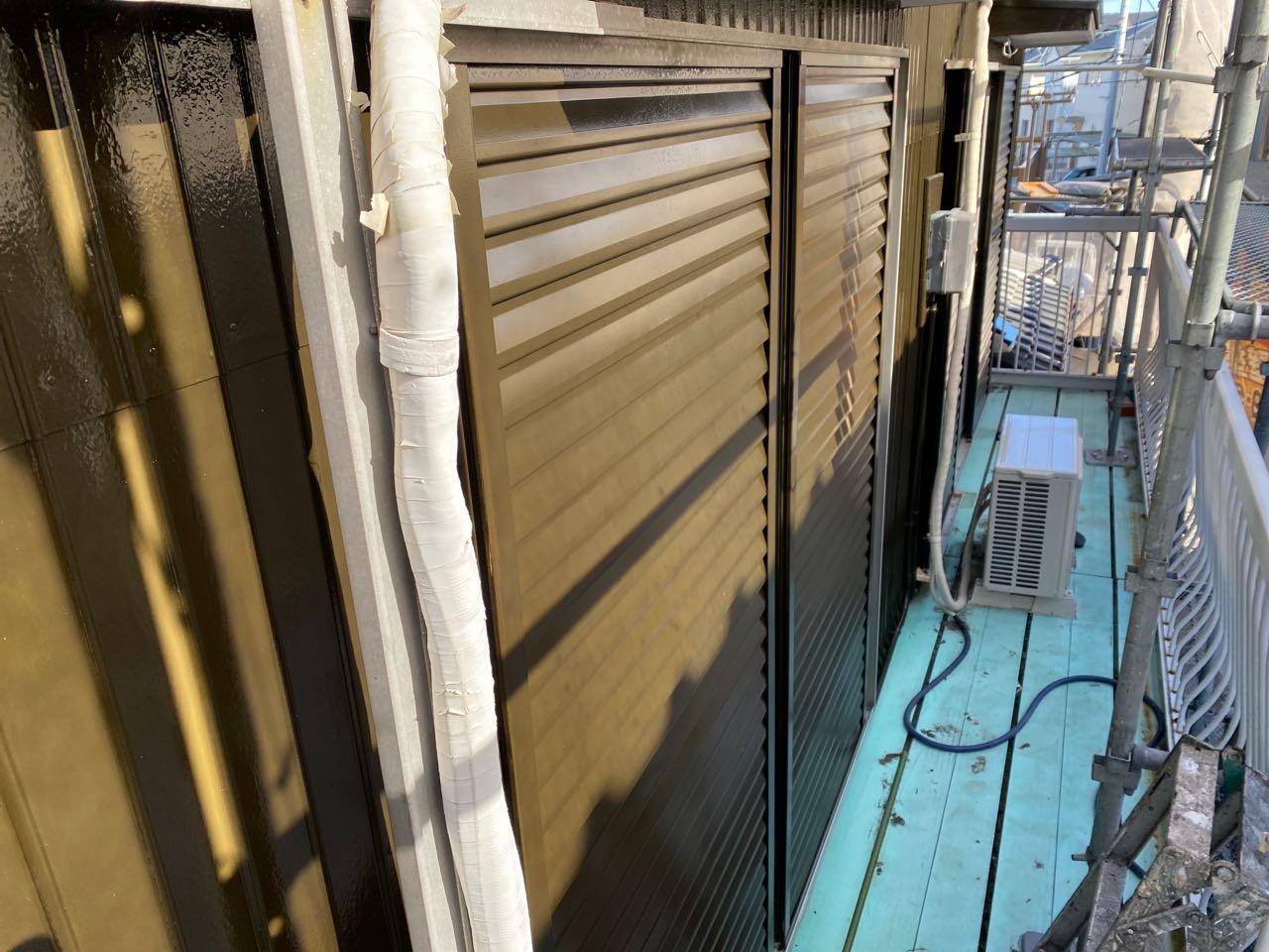 【雨戸塗装】完了