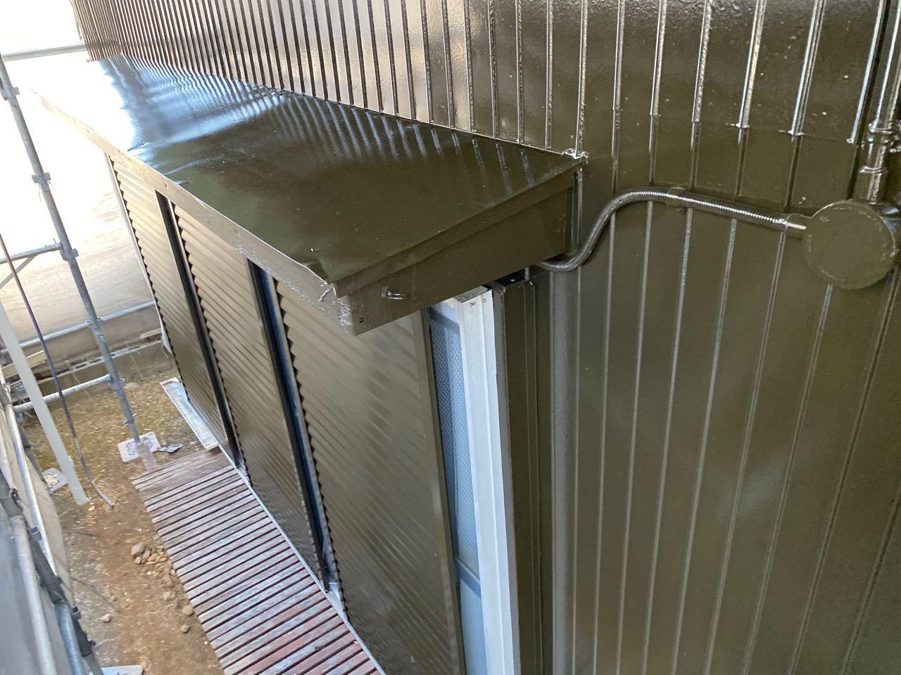 【庇塗装】完了