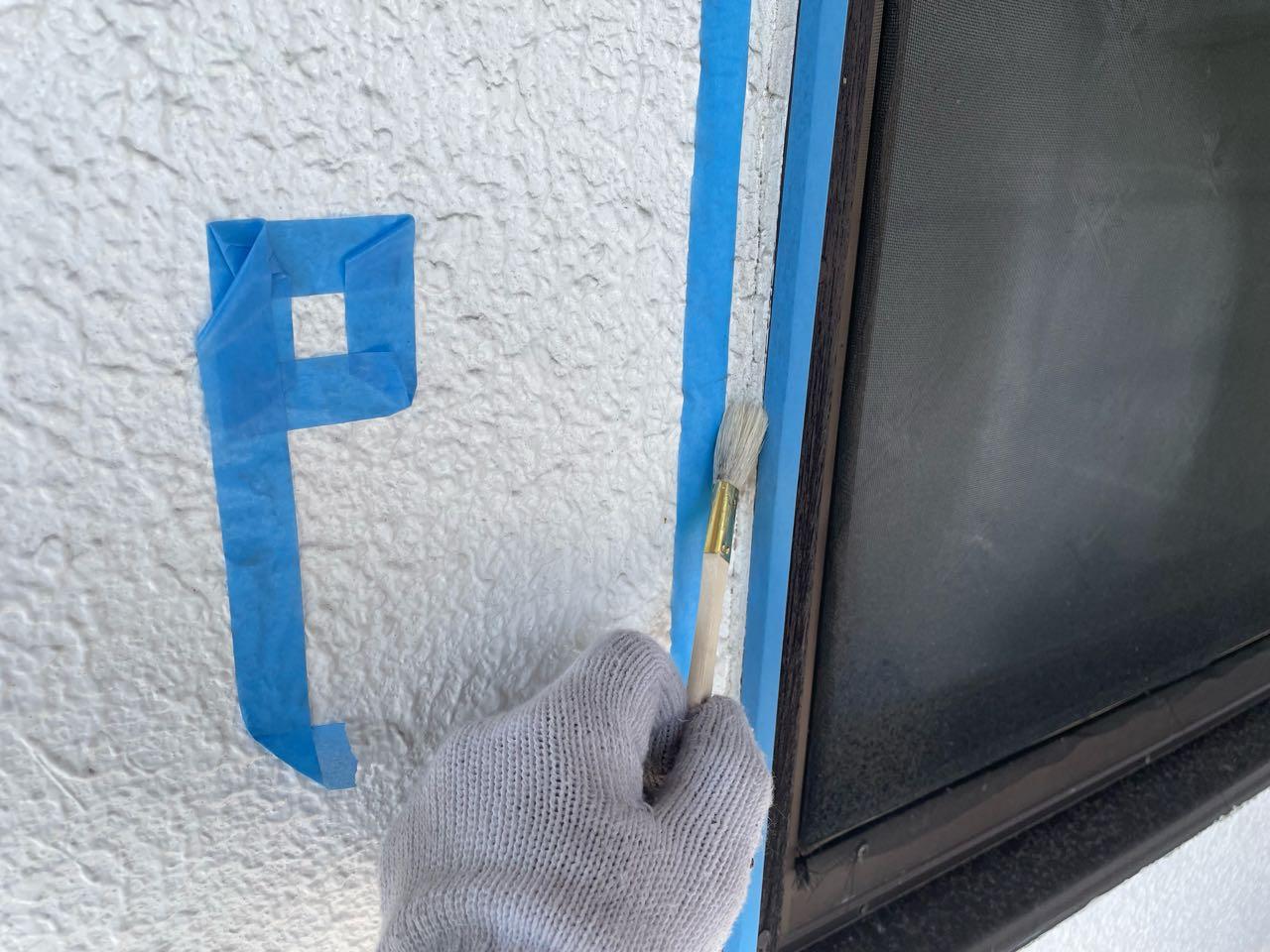 【シーリング工事】プライマー処理