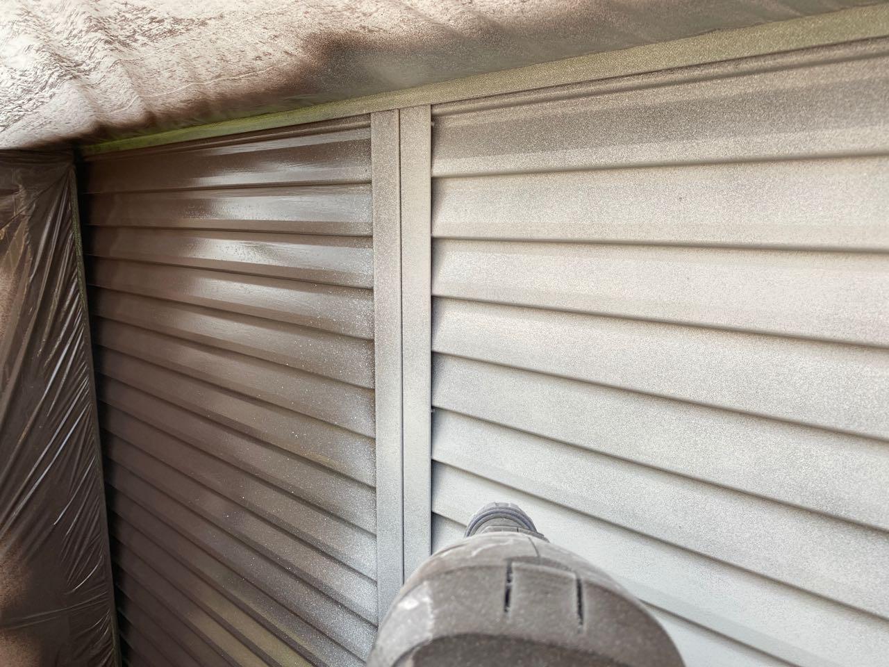 【雨戸塗装】下塗り