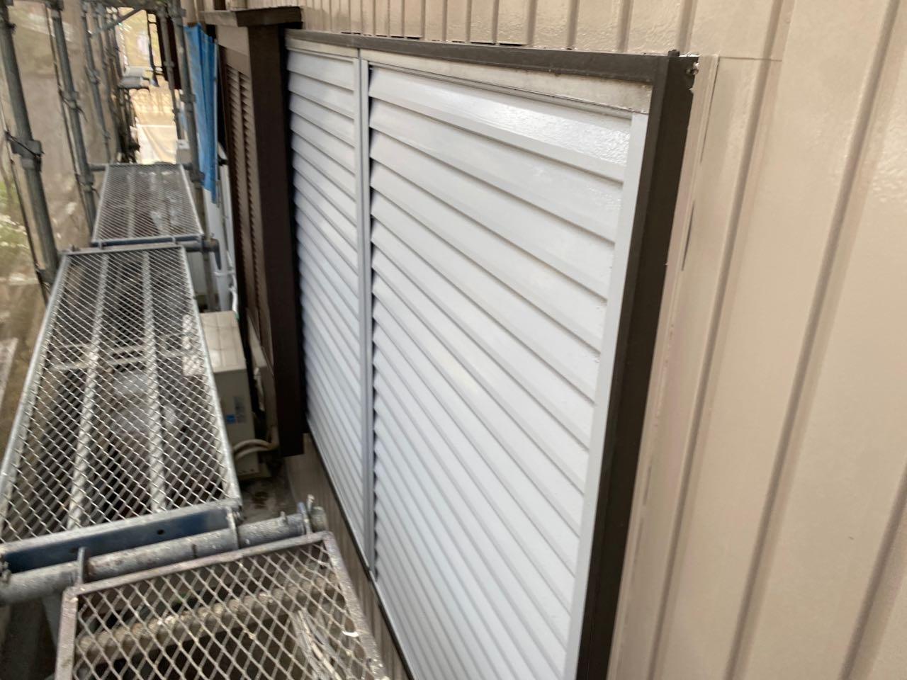 【雨戸塗装】完了