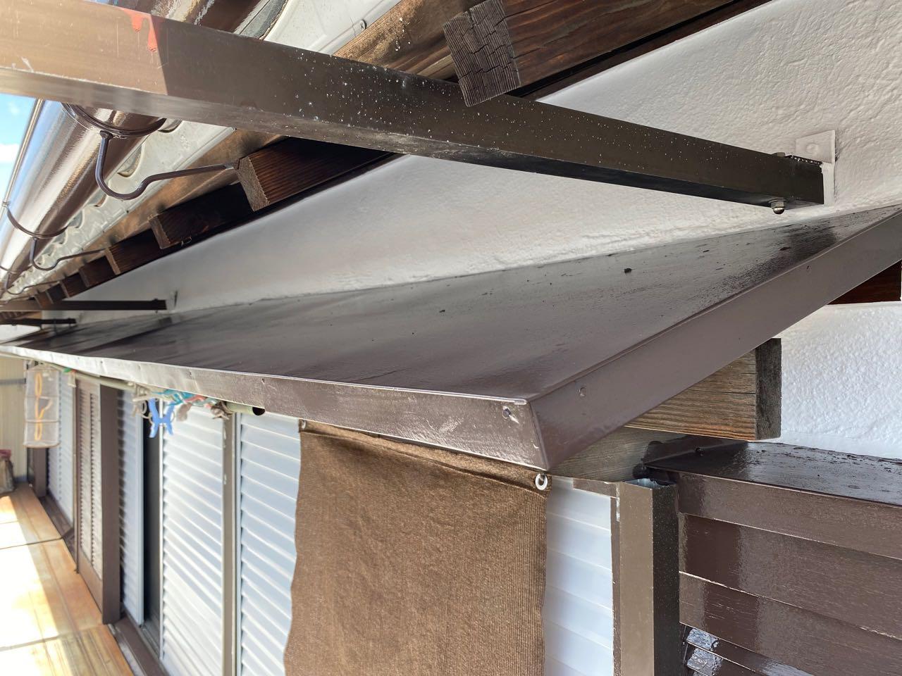 【庇塗装】完了