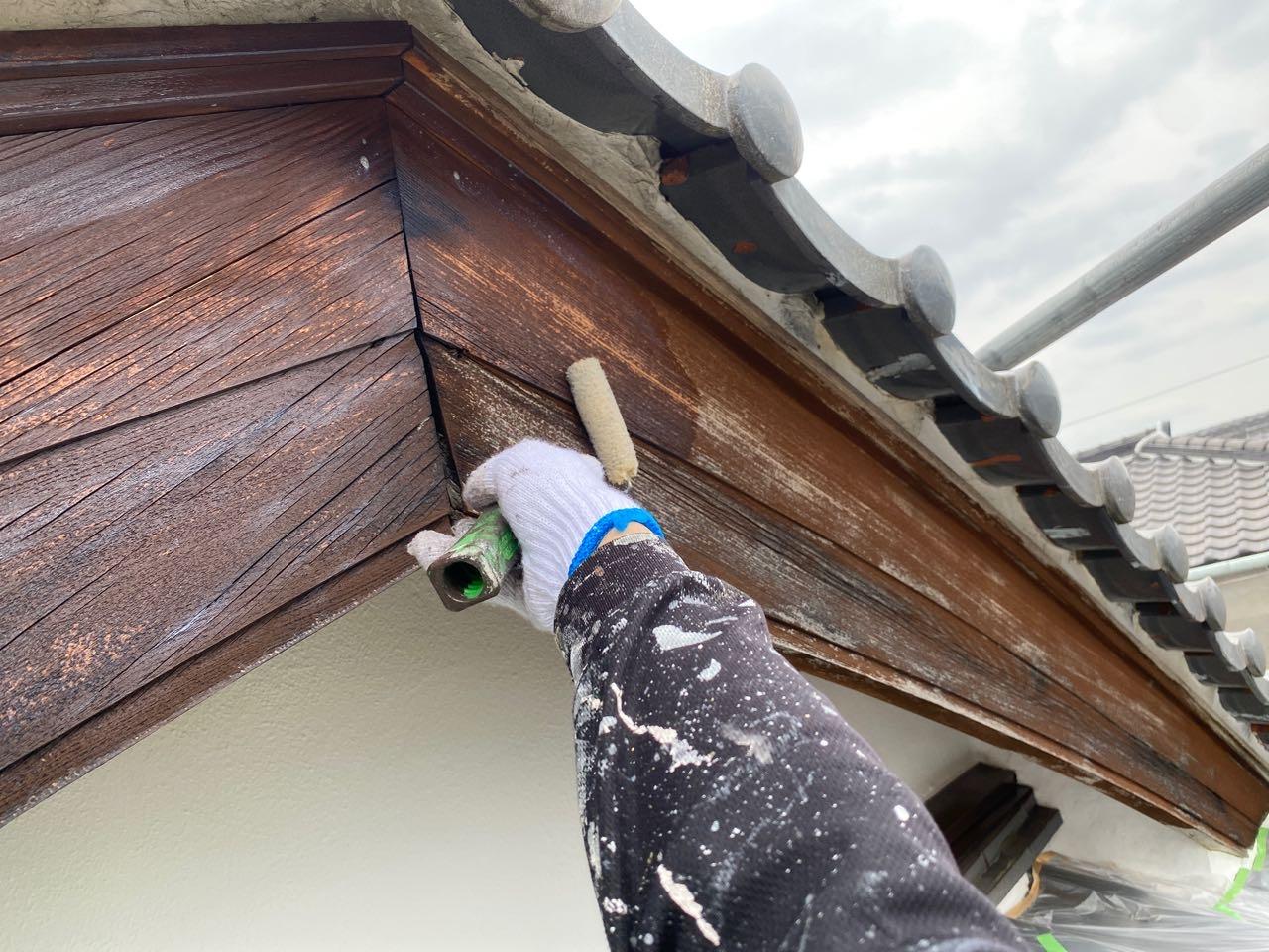 【スリムダクト塗装】下塗り