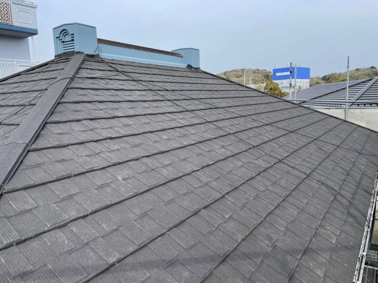 【屋根板金工事】完成全景