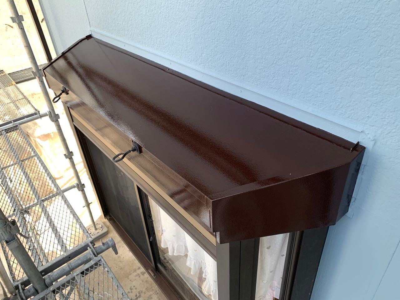 【シャッターボックス塗装】完了