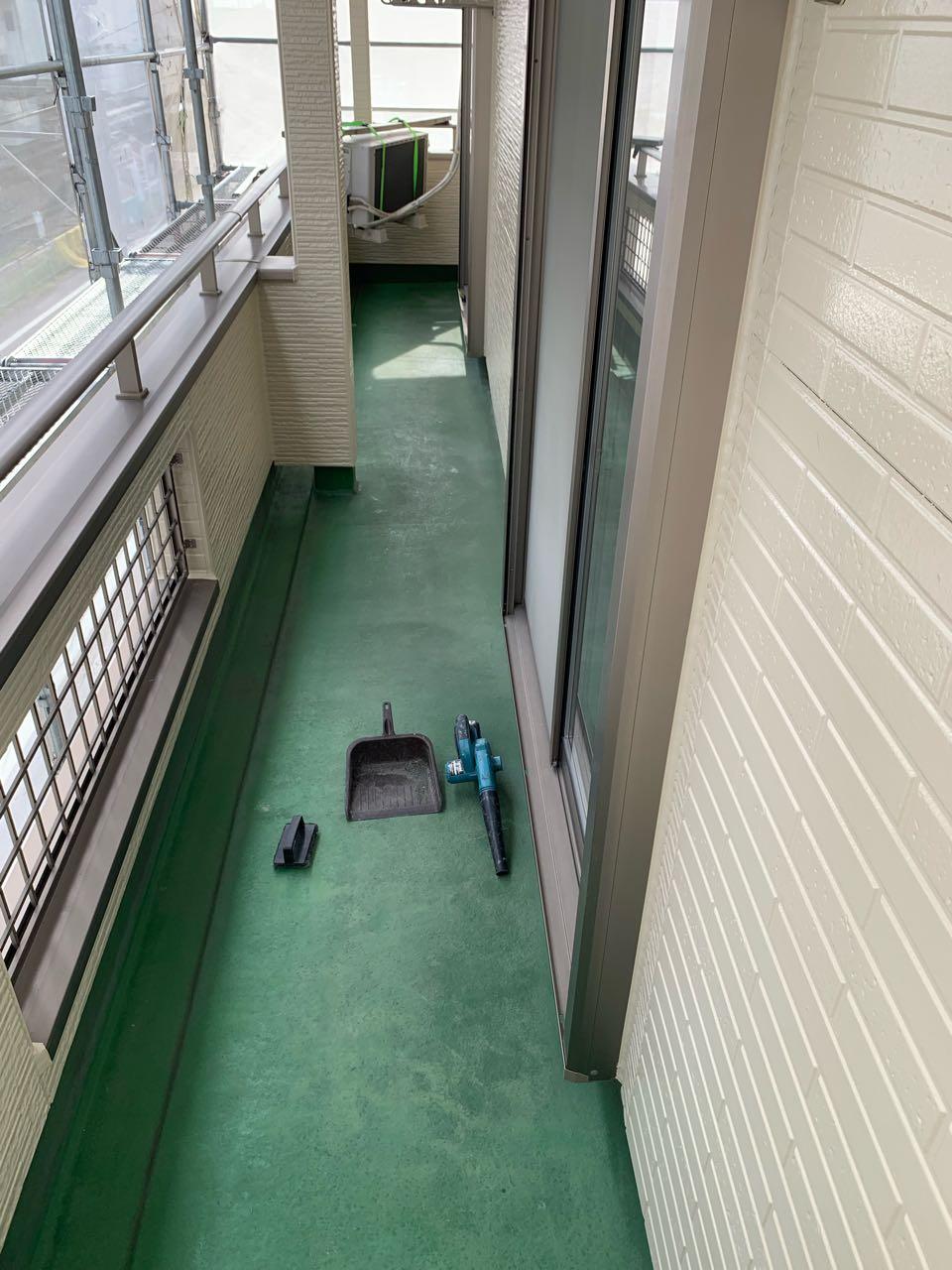 【防水工事】清掃・ケレン作業