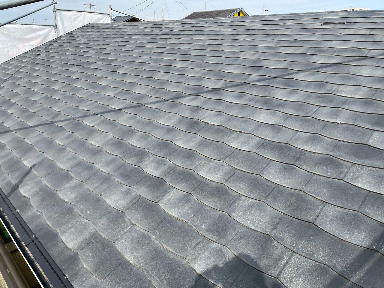 【屋根板金工事】棟撤去