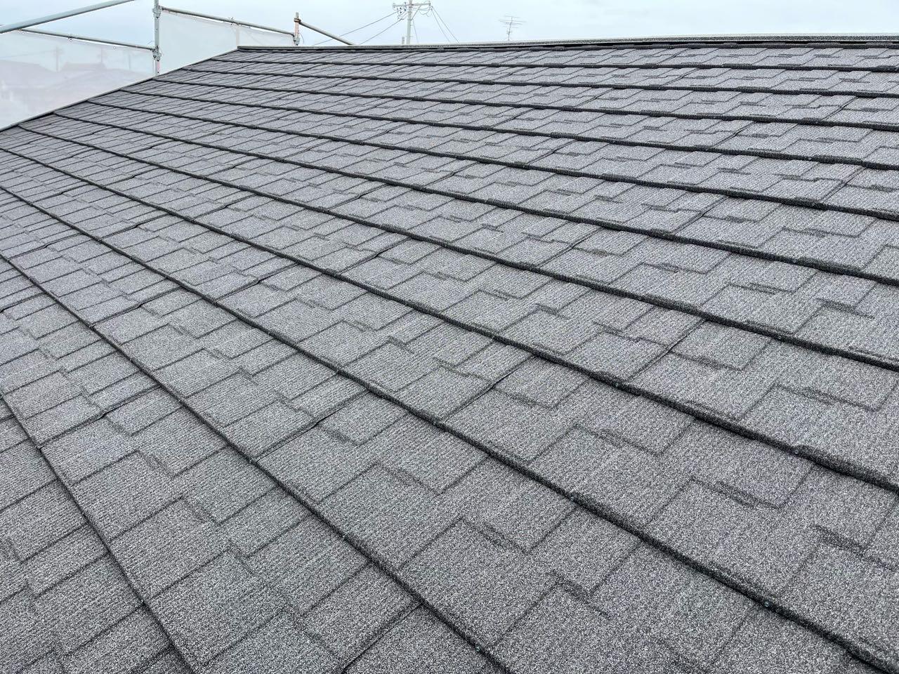 【屋根板金工事】完成全景